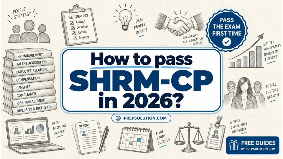 SHRM-CP Study Guide: How to Prepare and Pass the 2026 Exam